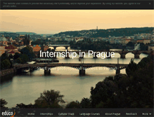 Tablet Screenshot of internship-in-prague.eu